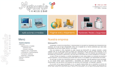 Desktop Screenshot of mercurioingenieros.com